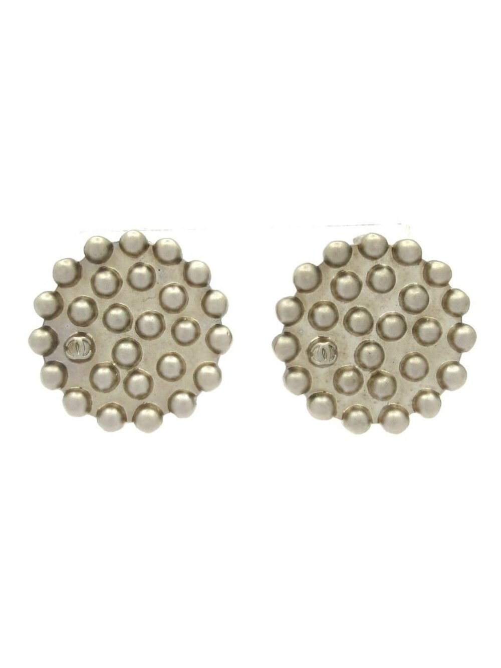 Chanel Earrings Silver